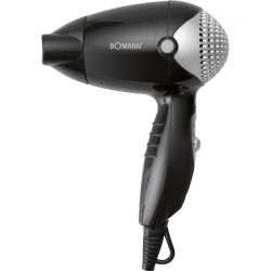 Sèche-cheveux 1200W Bomann couleur aléatoire Blanc/Noir HT 8002 CB