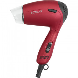 Sèche-cheveux de voyage compact 1300w Bomann HTD 8005 CB Rouge