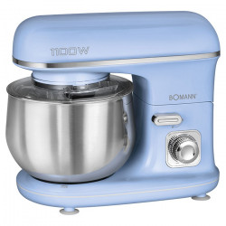 Robot pétrin multifonction 5L 1100W Bomann KM 6030 CB Bleu