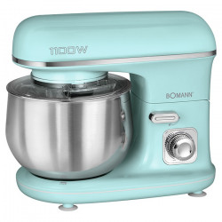 Robot pétrin multifonction 5L 1100W Bomann KM 6030 CB Menthe/Vert