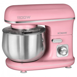 Robot pétrin multifonction 5L 1100W Bomann KM 6030 CB Rose