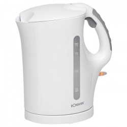 Bouilloire électrique 1,7L 2200W Bomann WK 5011 CB Blanc