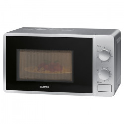 Micro-ondes avec gril 20L 1150W Bomann MWG 6015 CB Argent