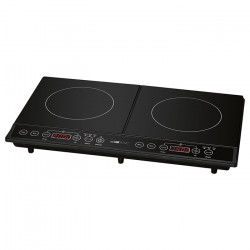 Plaque chauffante double à induction Clatronic DKI 3609 Noir
