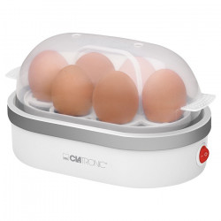 Cuiseur à oeufs Clatronic EK 3497 Blanc/silver