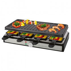 Raclette gril 8 personnes Clatronic RG 3757 Noir