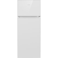 Réfrigérateur et congélateur 206L blanc Bomann DT7318-1-blanc