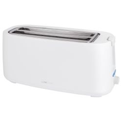 Grille pain 2 fentes 1400W Blanc Clatronic TA3802-Blanc